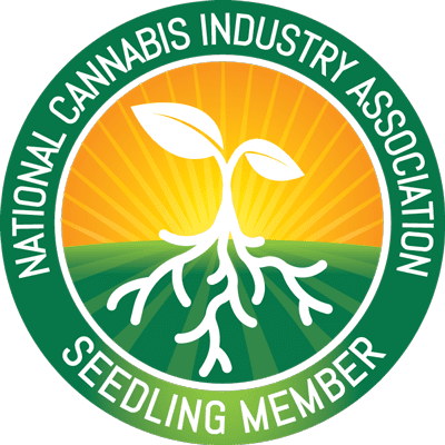 national cannabis industry association seedling member badge