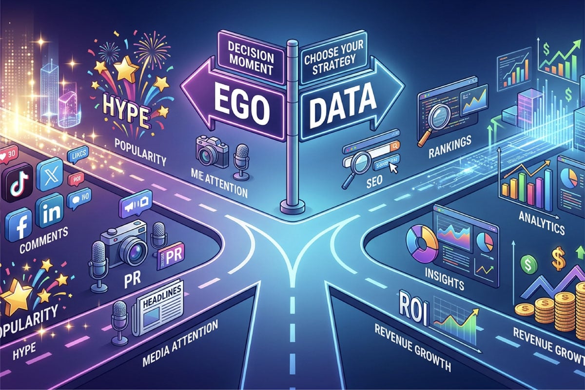 Is ego limiting your cannabis marketing performance? Learn how data-driven strategies, SEO, and analytics drive real revenue for dispensaries and cannabis brands.