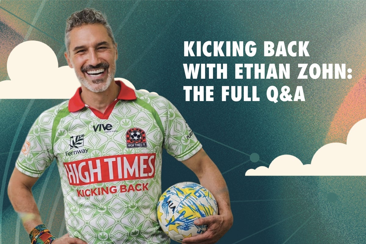 The 2026 FIFA World Cup is the first in history hosted across countries where cannabis is largely legalized. And no one is better positioned to explore that intersection than Ethan Zohn.